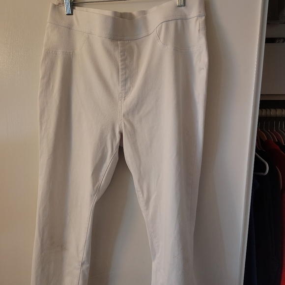 Women's white pants - Picture 4 of 8